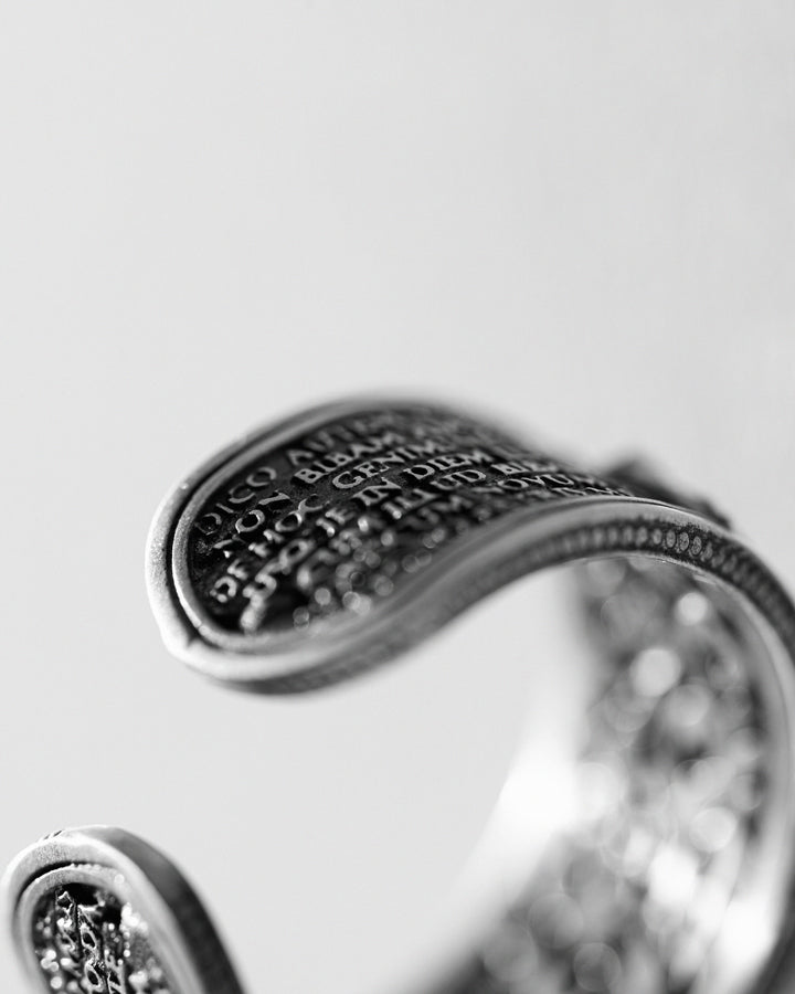 Silver ring THE LAST SUPPER