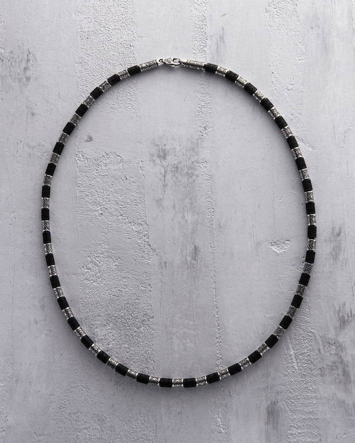 Silver chain SVAROG (ebony)