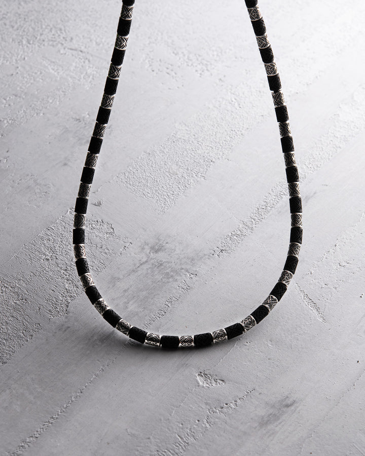 Silver chain SVAROG (ebony)