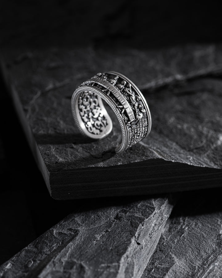 Silver ring THE LAST SUPPER