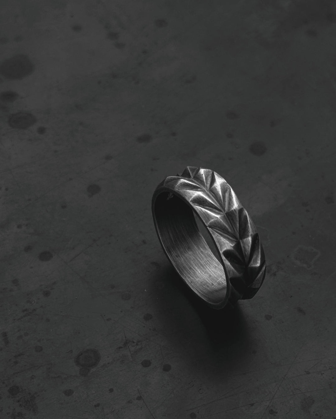 Silver ring EAR OF WHEAT