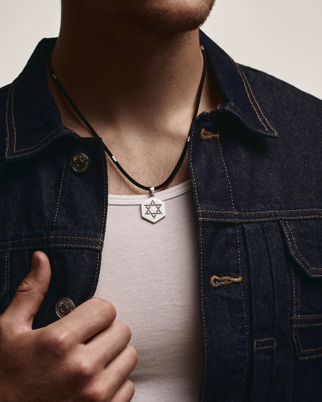 Silver pendant STAR OF DAVID