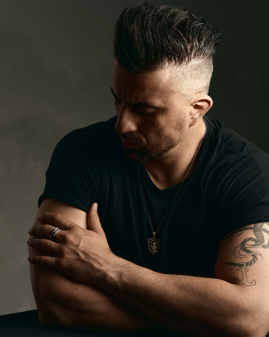 Silver ring EAR OF WHEAT