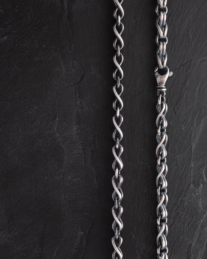 Silver chain CHRONOS