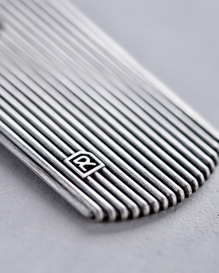 Silver token COUNTER. BLACK STONES