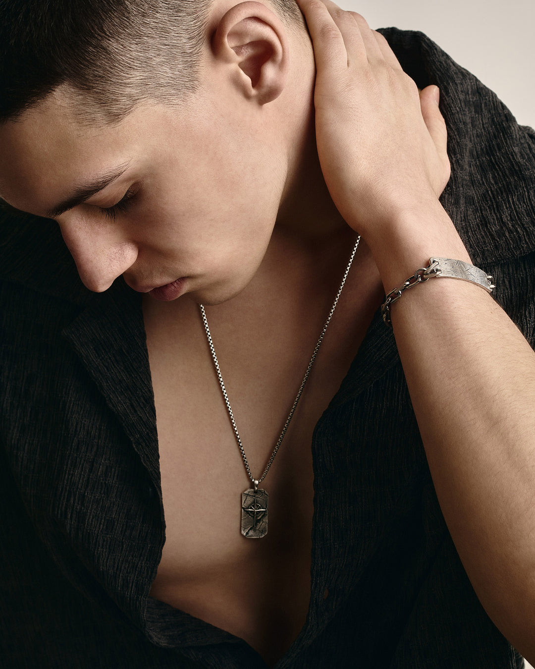 Silver token POLAR STAR