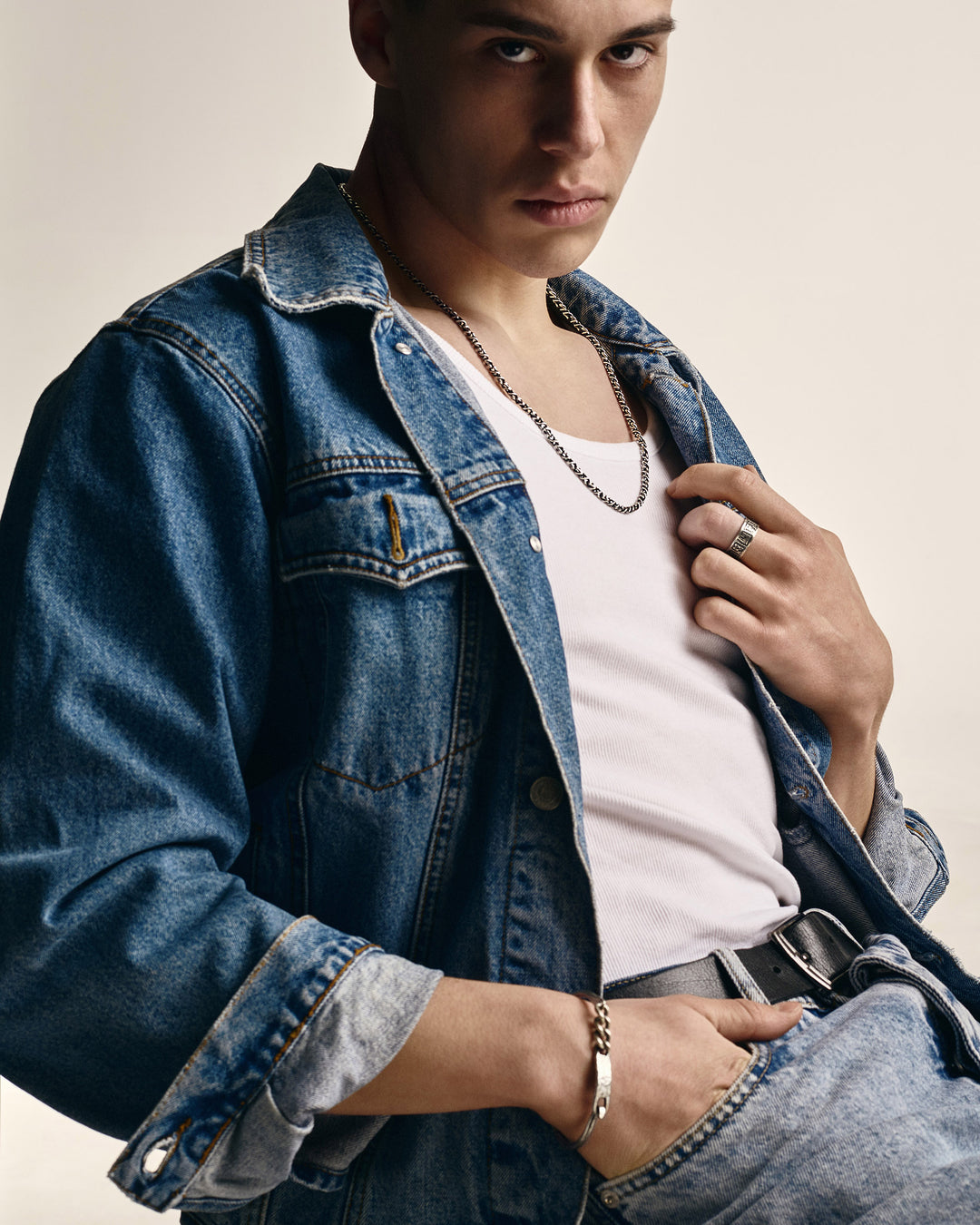 Silver ring AZTEC AND MAYAN HIEROGLYPHICS