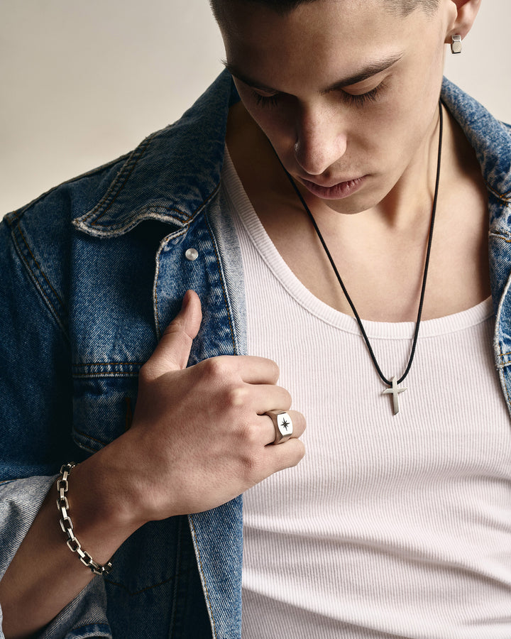 Silver bracelet ZIEL