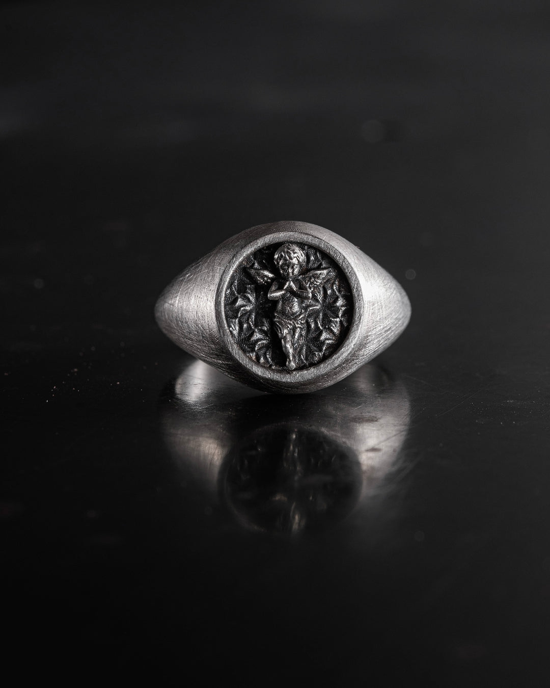 Silver ring ANGEL OF LIGHT