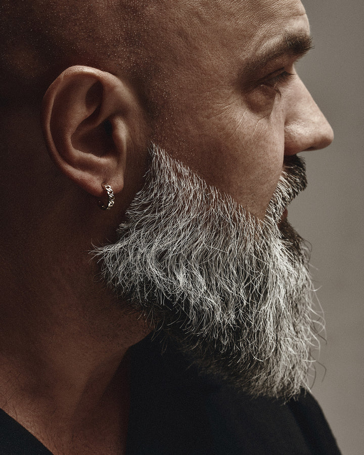 14k yellow gold single earring CHAIN