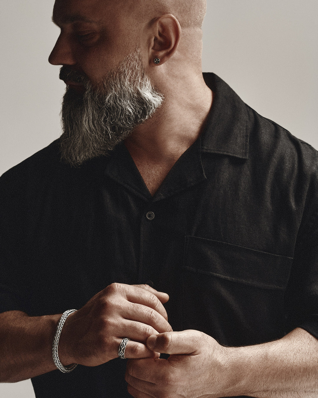 Silver bracelet AURIS