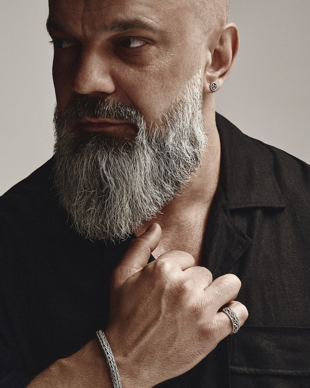 Silver bracelet AURIS