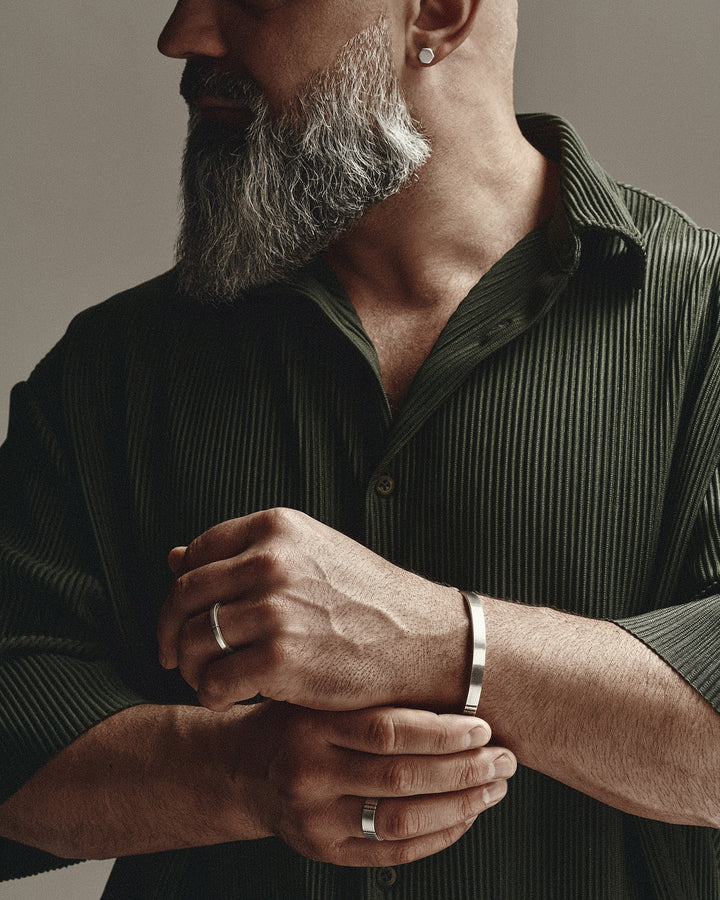 Silver ring EINFALDUR