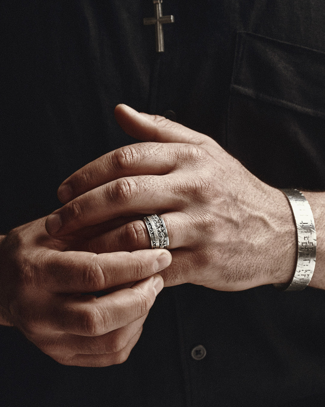 Silver bangle THE LORD'S PRAYER