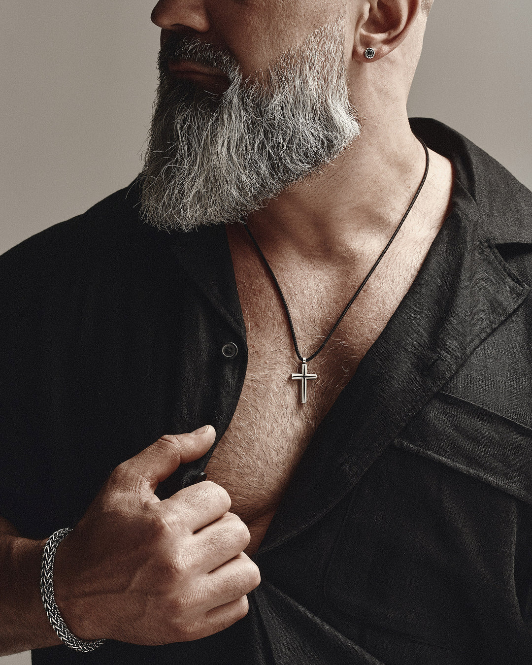 Silver bracelet PLEXUS