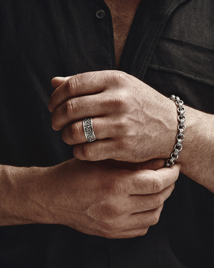 Silver ring ARCHANGEL MICHAEL