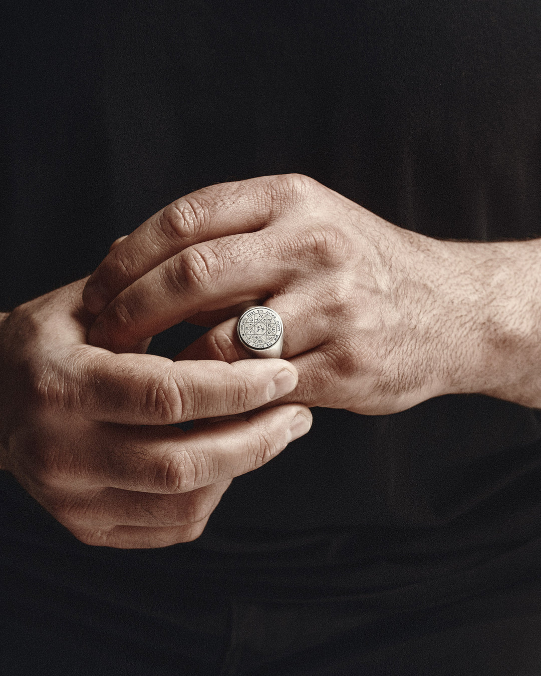 Silver ring SEAL OF SOLOMON