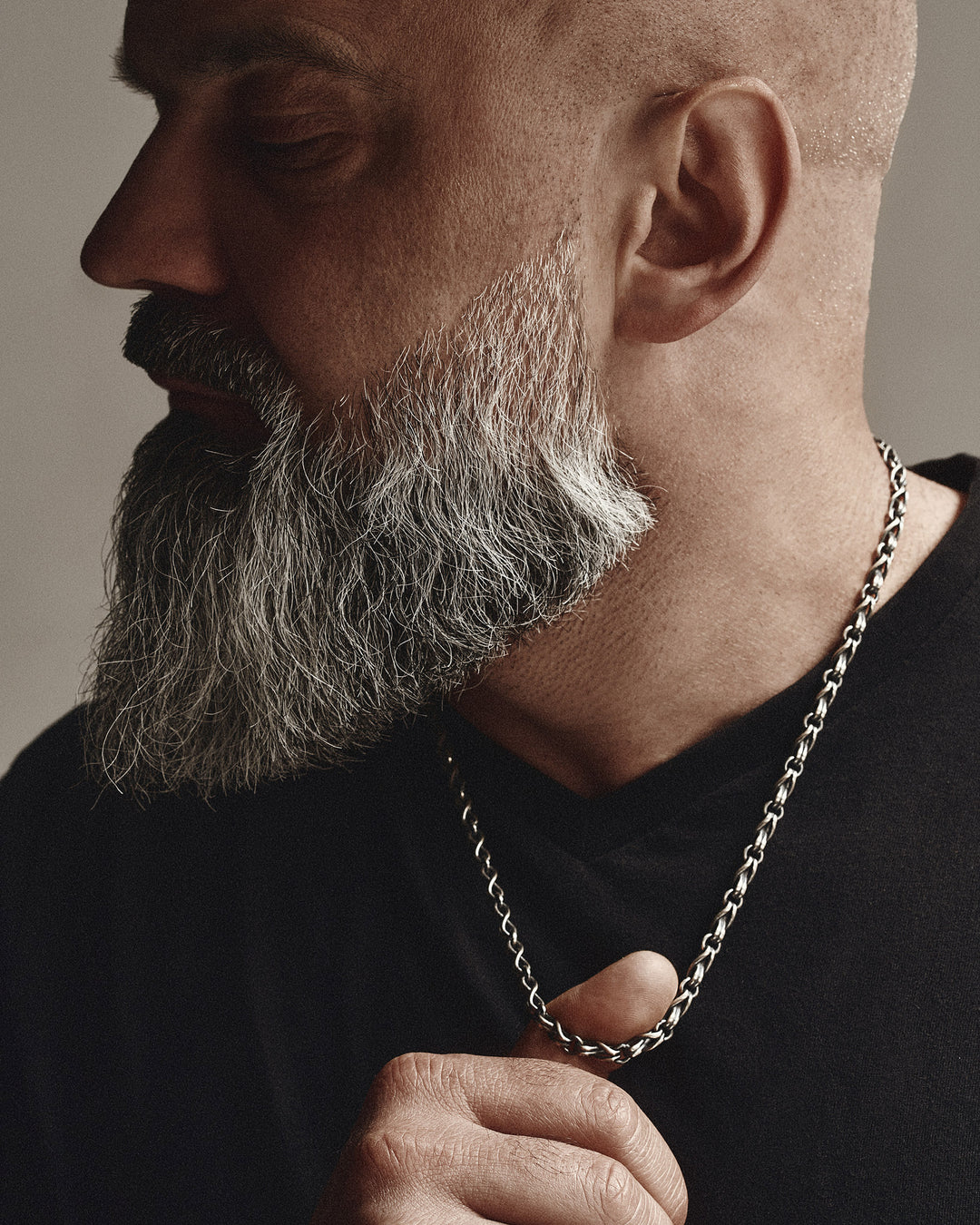 Silver chain CHRONOS