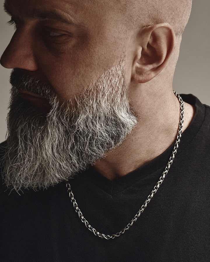 Silver chain CHRONOS