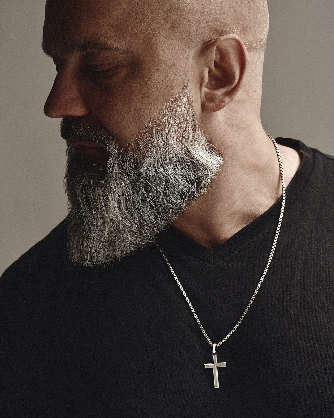 Silver cross REDEEMER