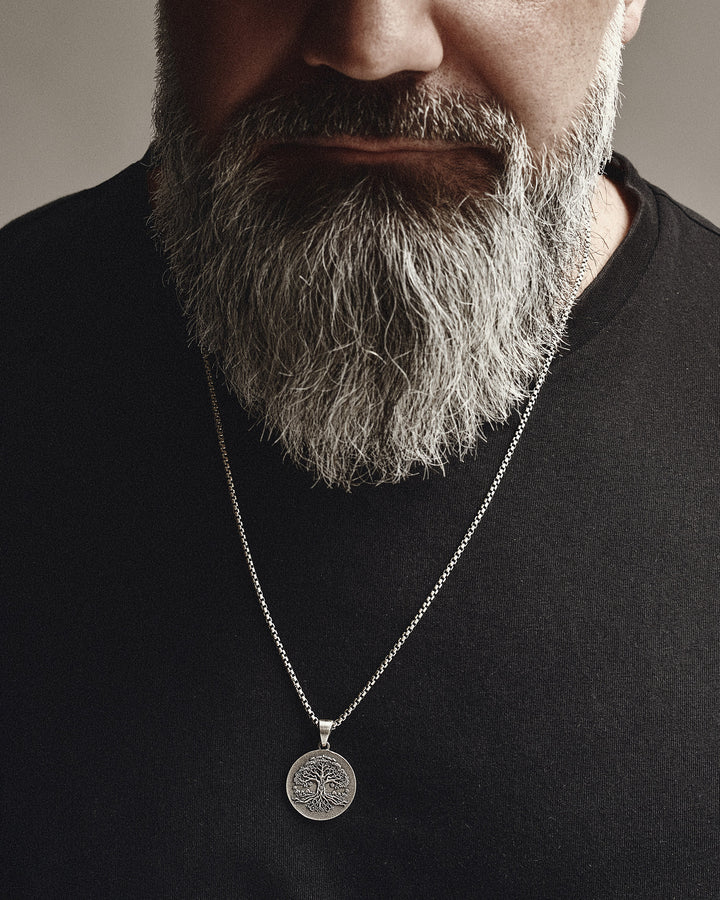 Silver pendant WORLD TREE OF LIFE