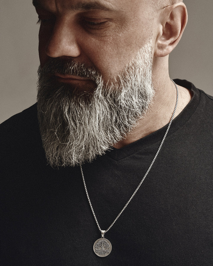 Silver pendant WORLD TREE OF LIFE