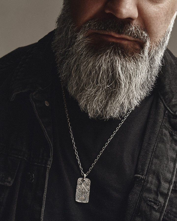 Silver pendant VERDENS LYS