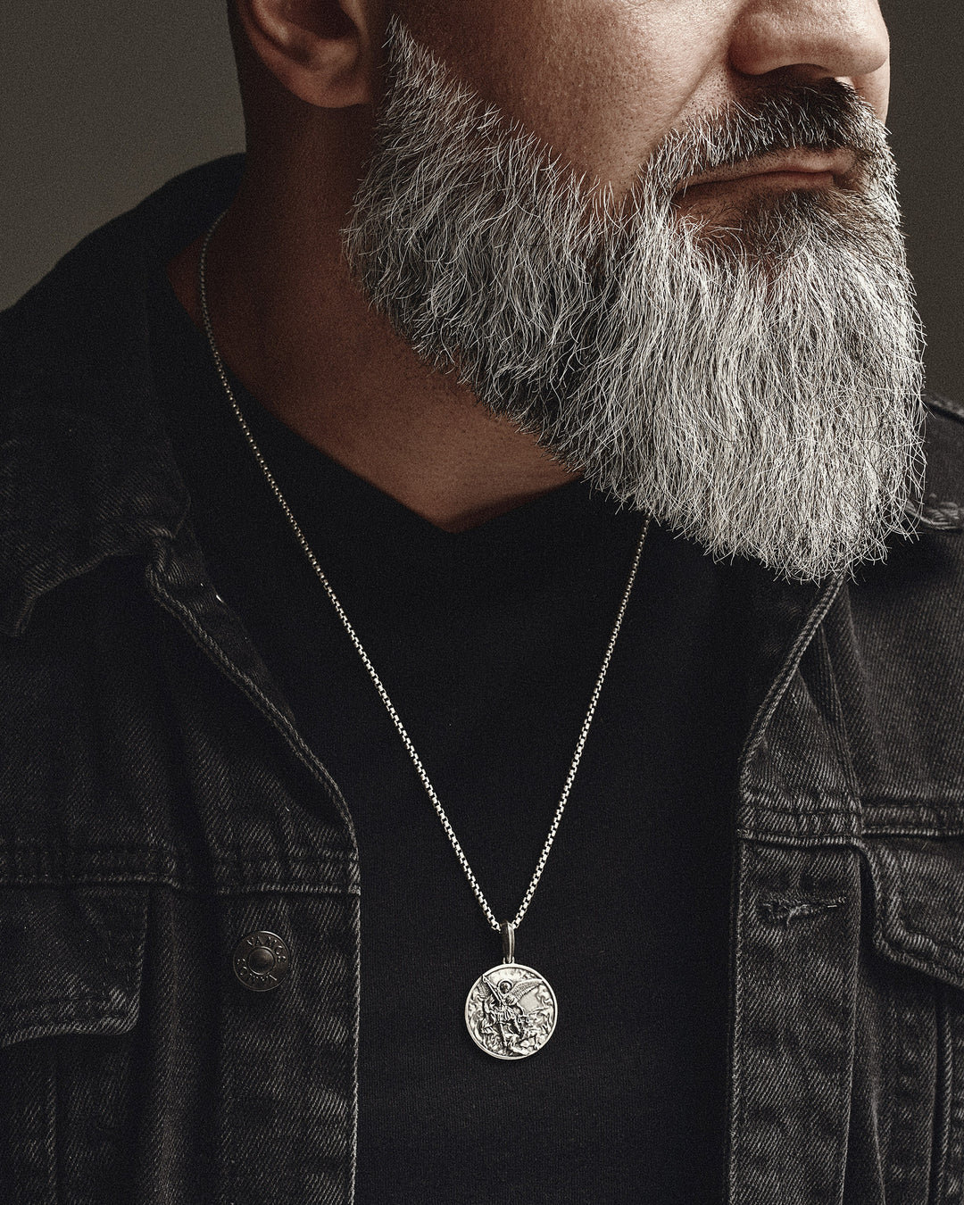 Silver pendant ST. MICHAEL