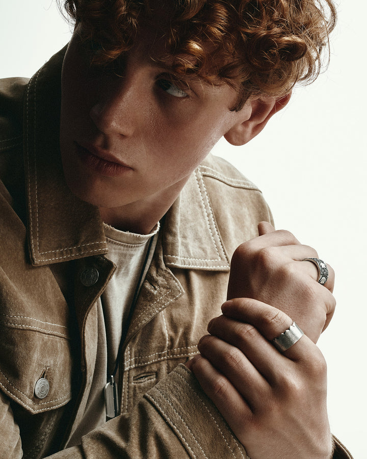 Silver ring FLUXUS VITAE