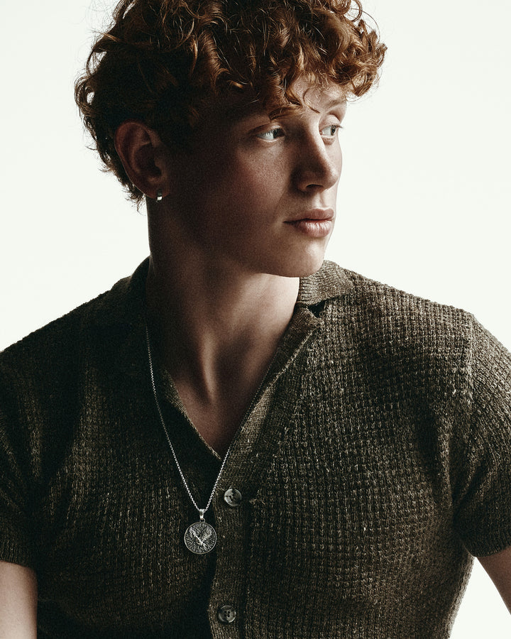 Silver pendant HOLY SPIRIT DOVE