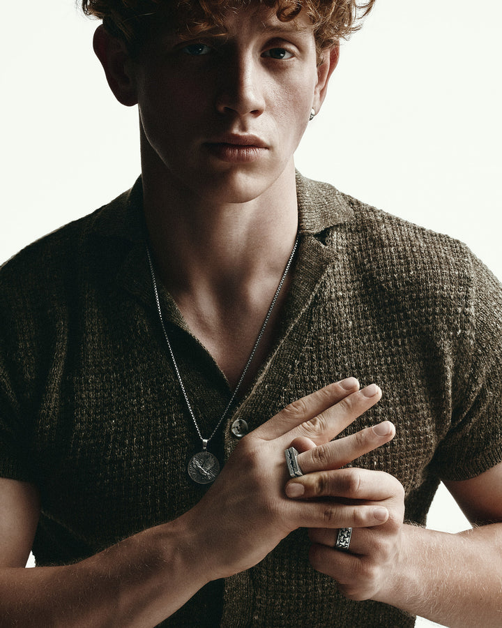 Silver ring FRACTURE