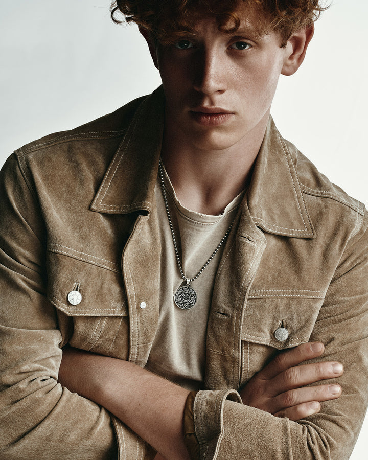 Silver pendant FLOWER OF LIFE