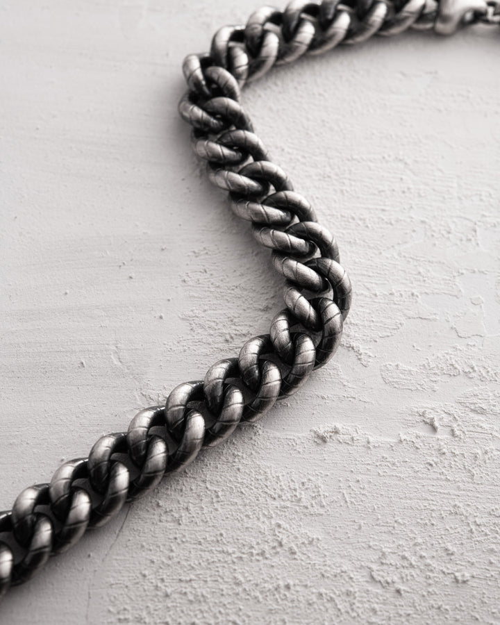 Silver bracelet SKALL