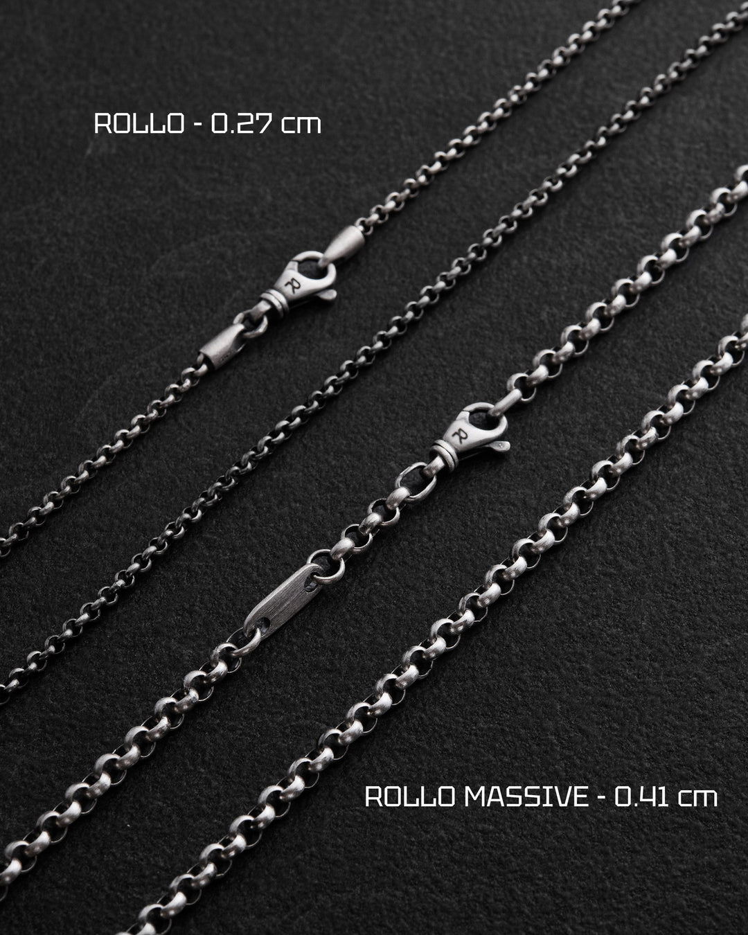 ROLLO MASSIVE silver chain