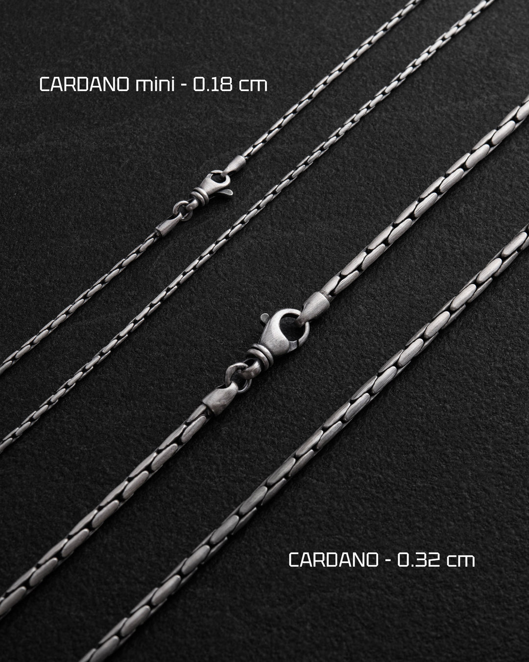 Silver chain - weave CARDANO