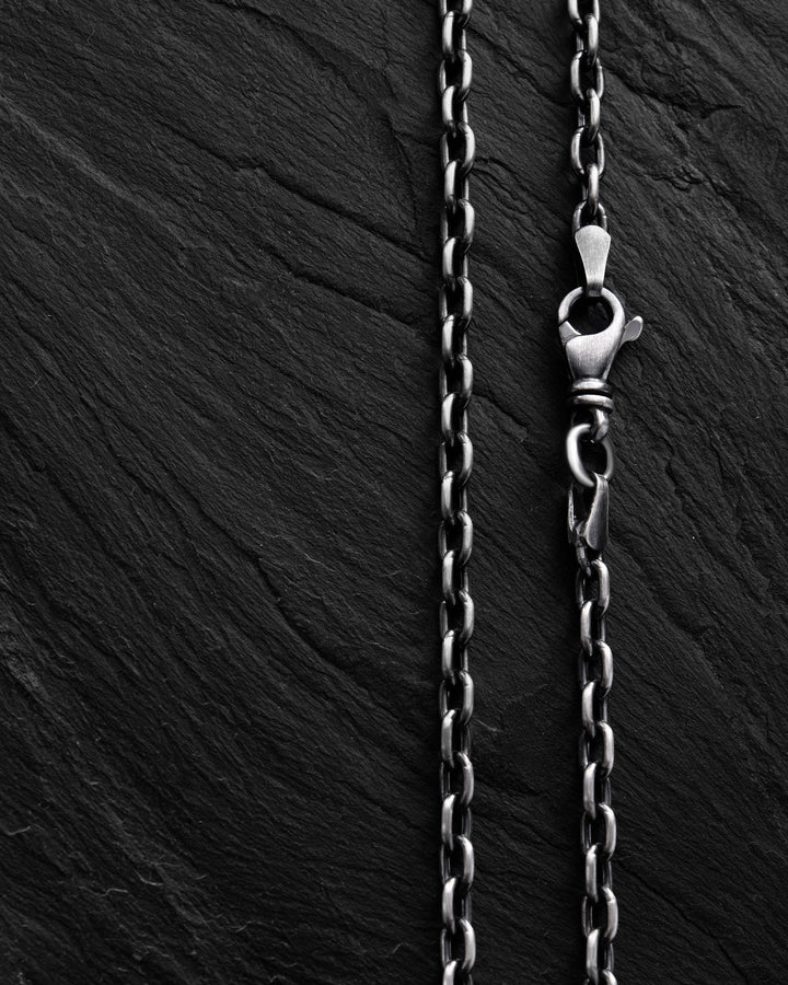 Silver ANCHOR Chain weave