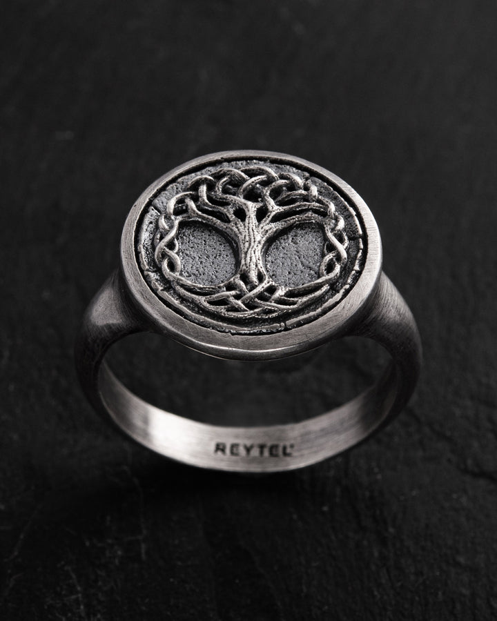 Silver ring YGGDRASIL TREE OF LIFE