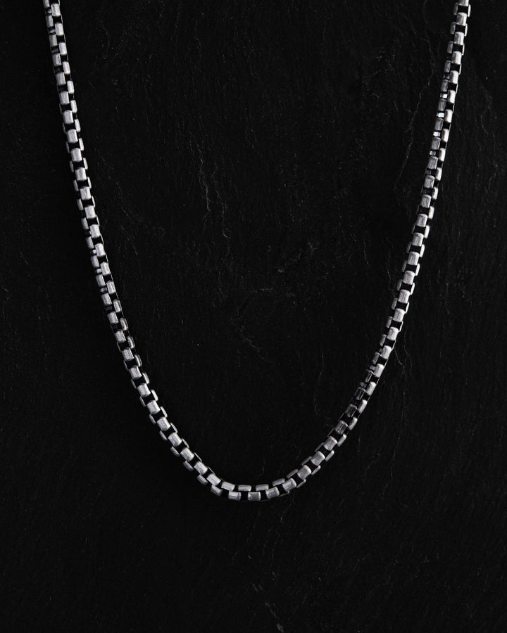 QUADRA mini silver chain