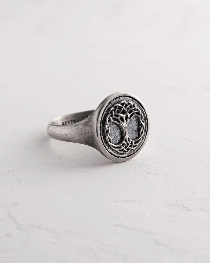 Silver ring YGGDRASIL TREE OF LIFE