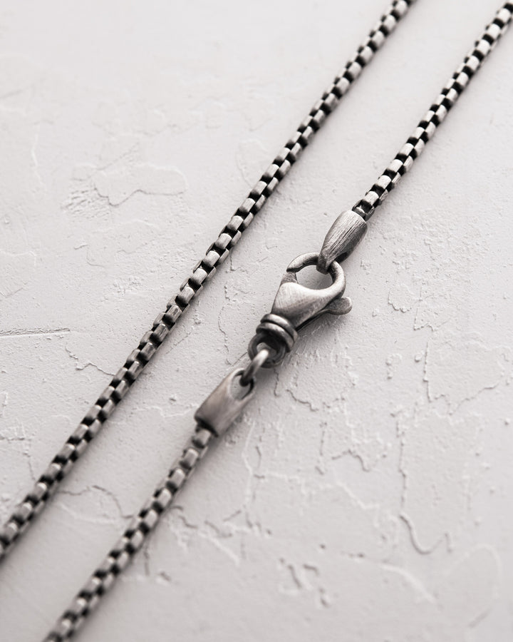 QUADRA mini silver chain