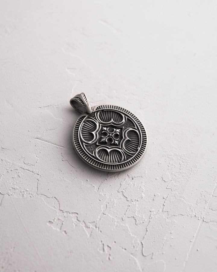 Silver pendant Zodiac sign - VIRGO