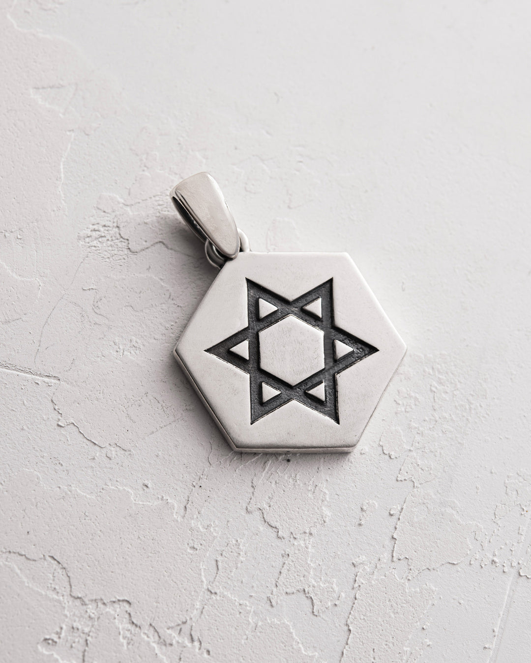 Silver pendant STAR OF DAVID