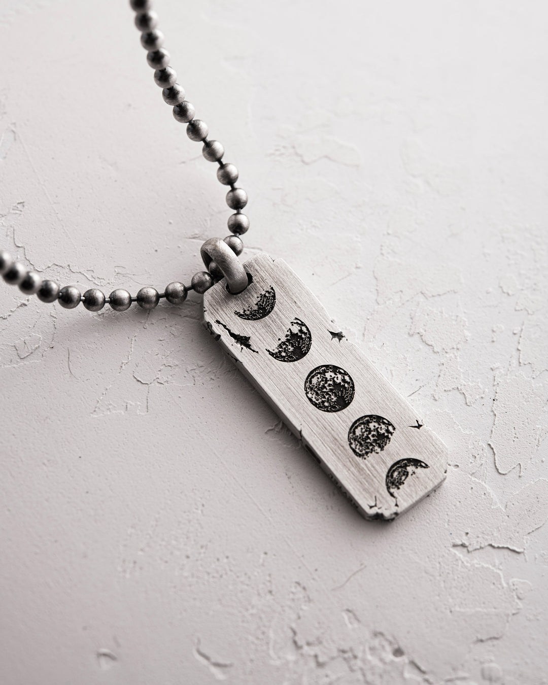 Colgante de plata FASE LUNAR