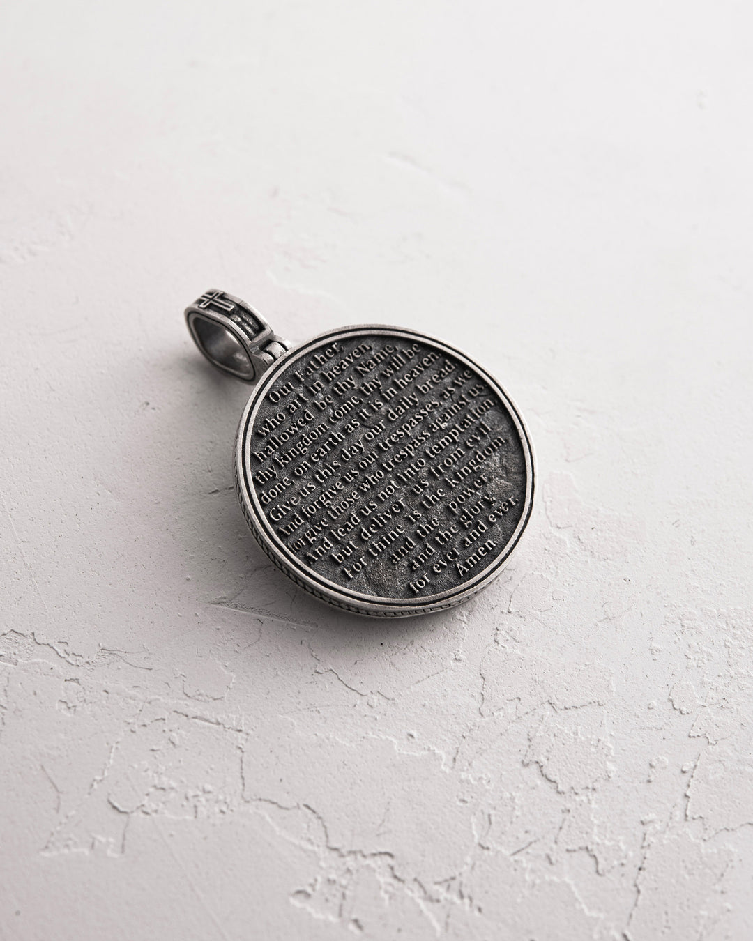 THE LAST SUPPER silver pendant