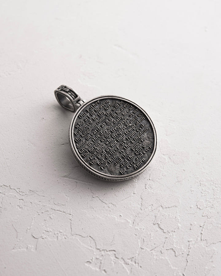 THE LAST SUPPER silver pendant