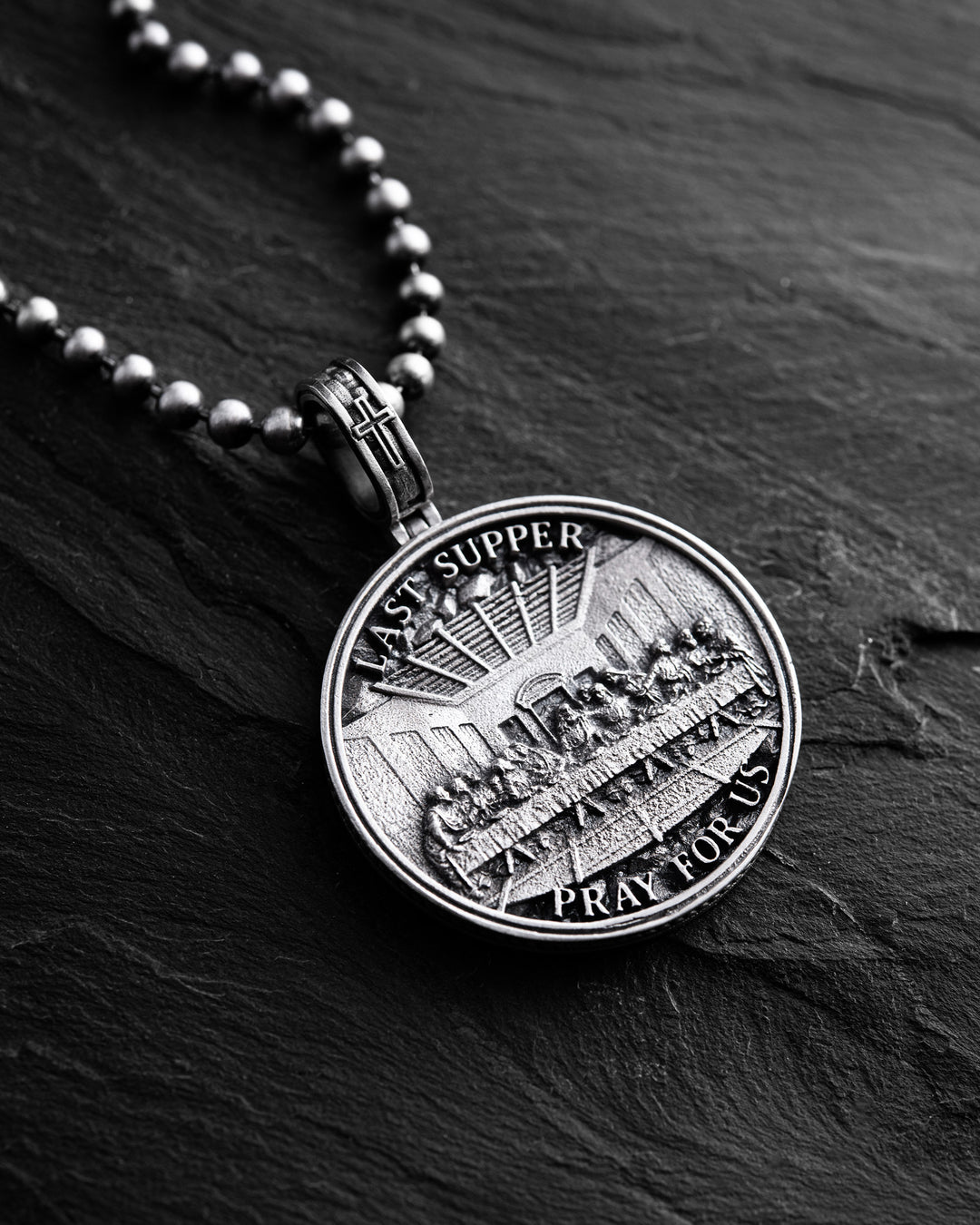 THE LAST SUPPER silver pendant