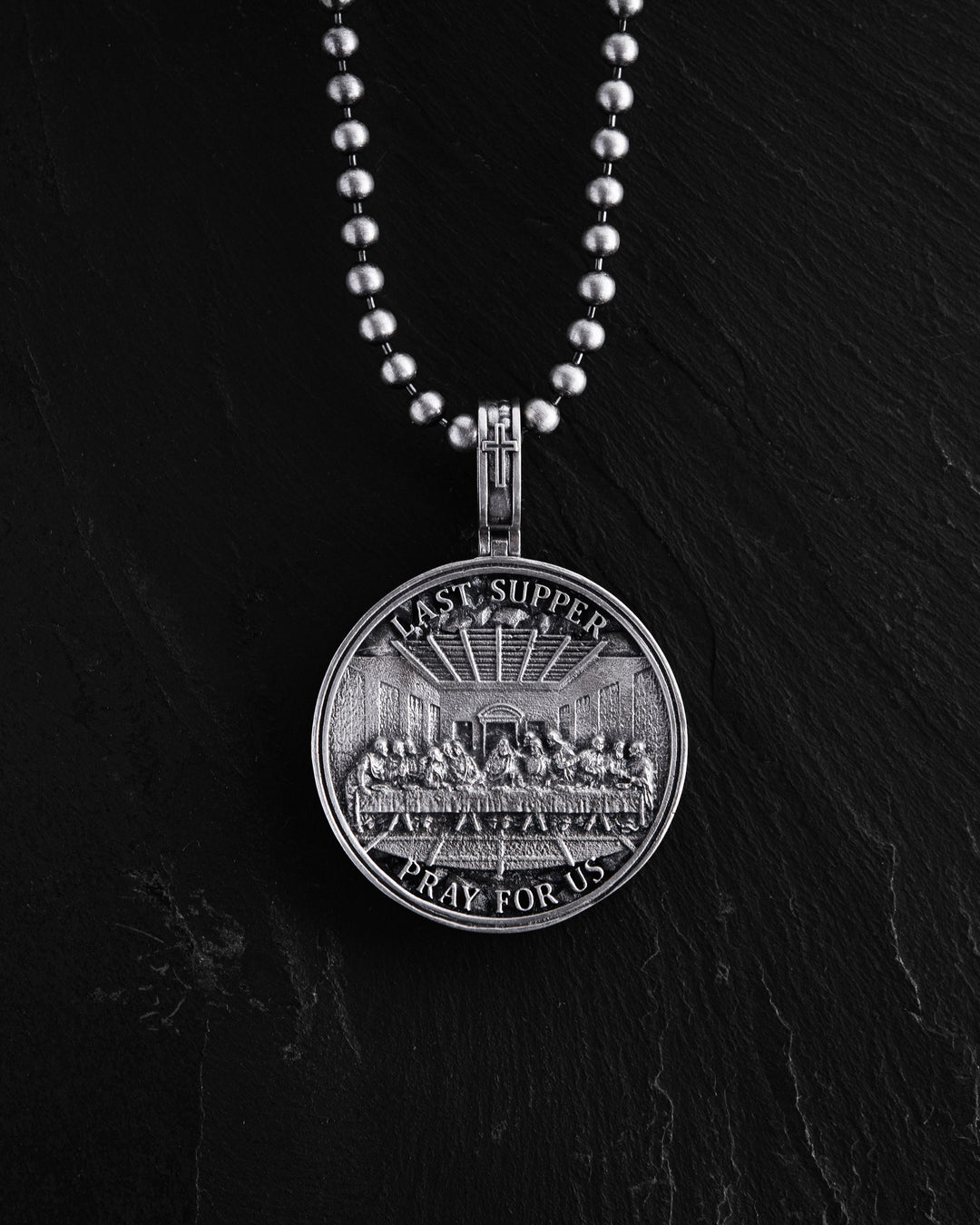 THE LAST SUPPER silver pendant