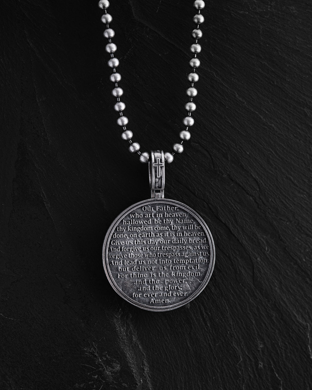 THE LAST SUPPER silver pendant