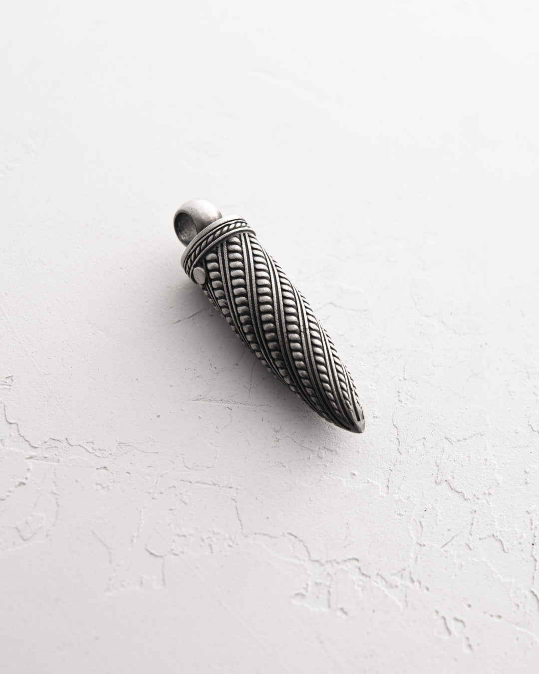 BULLET silver pendant
