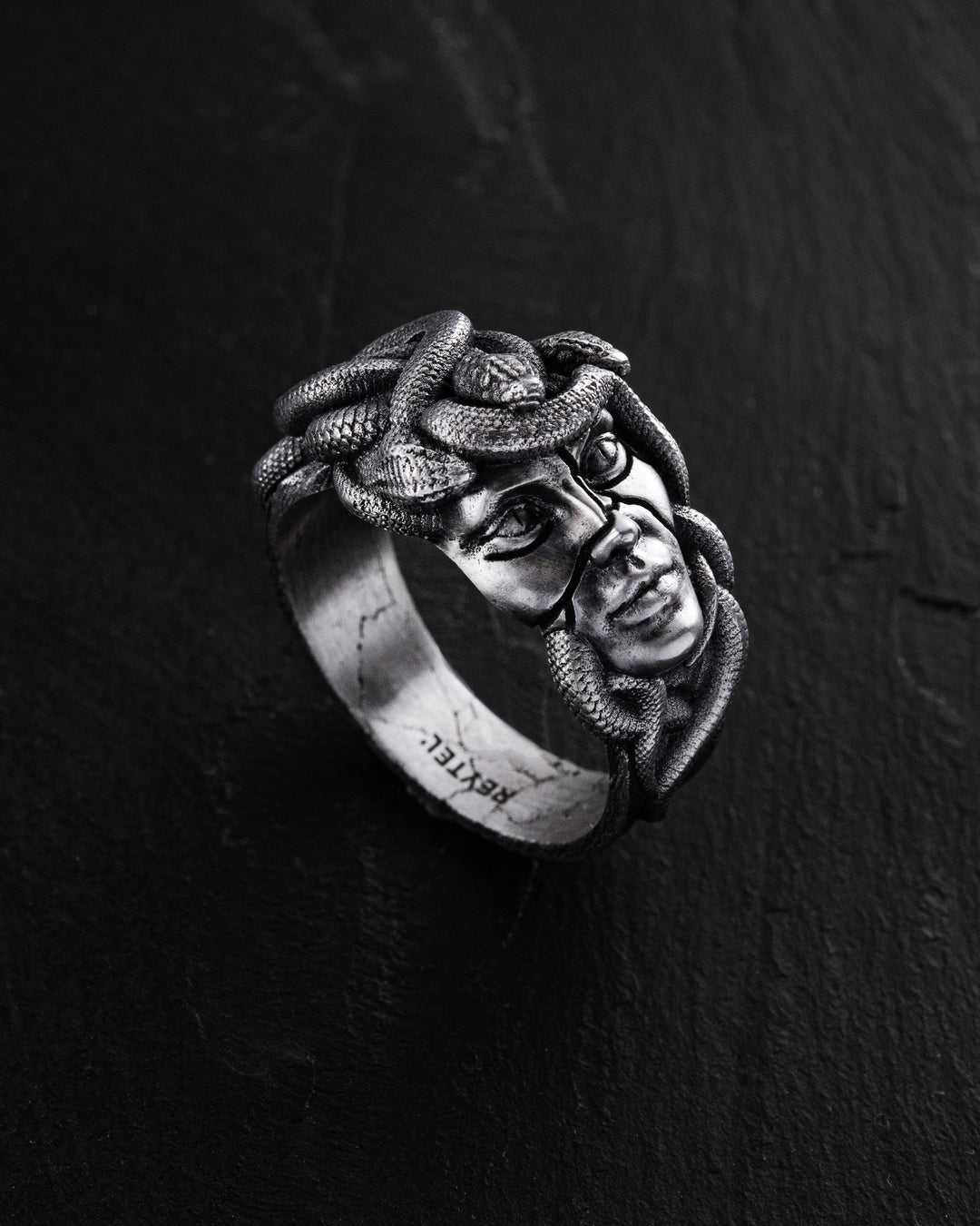 Silver ring PATRONA MEDUSA